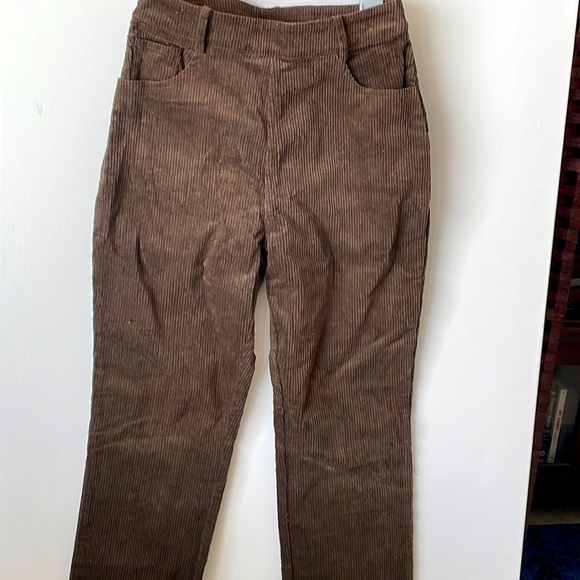 Cider: New Brown Corduroy Pants. Soft Gentle Fabric. Size XS/S. NWT. - Picture 1 of 7